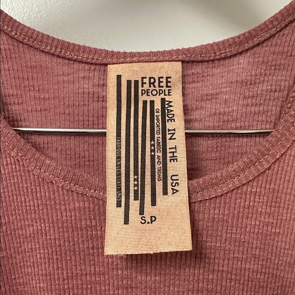 Free People Ribbed Tank Top Mini Dress - Picture 2 of 6